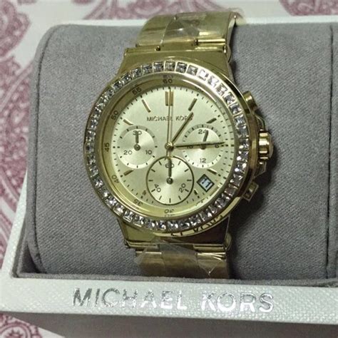 Michael Kors MK5623 Gold Tone Crystals Mini Dylan Ladies 